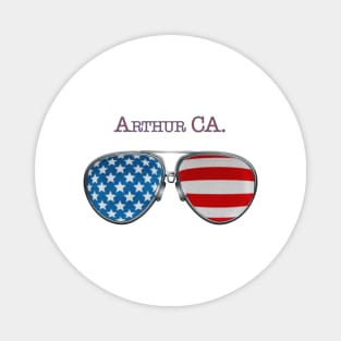 USA GLASSES CHESTER ARTHUR Magnet